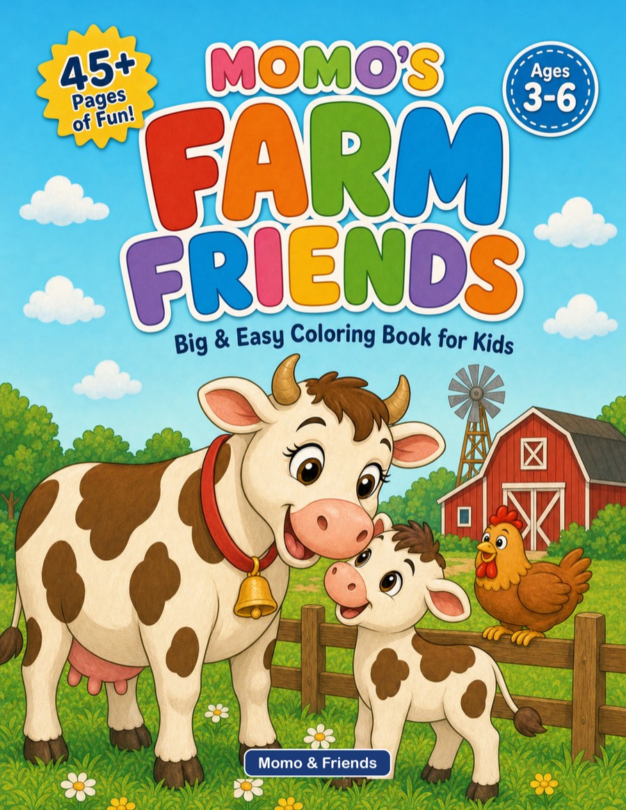 Momo's Farm Friends – cover