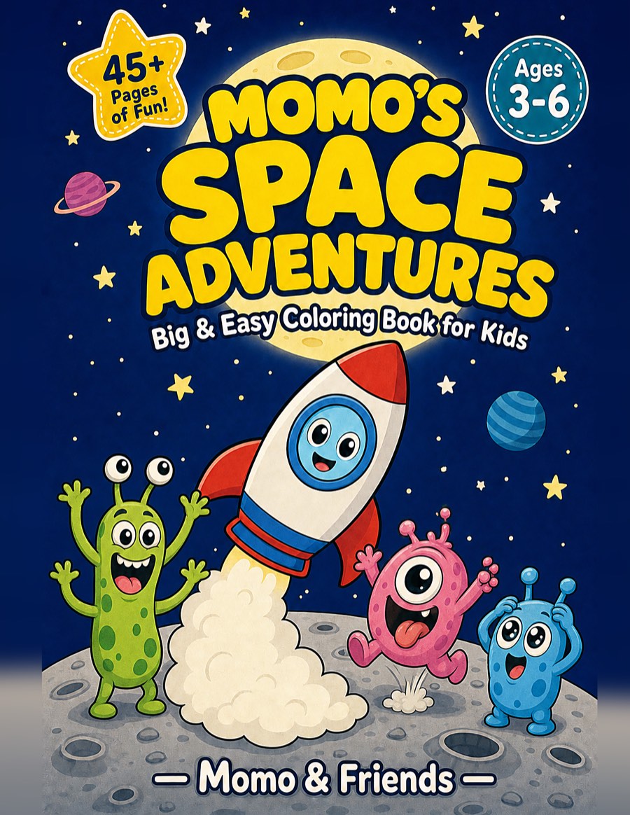 Momo's Space Adventures – cover